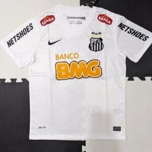 2012/2013 Neymar Jr. Santos FC Home Nike Retro Jersey
